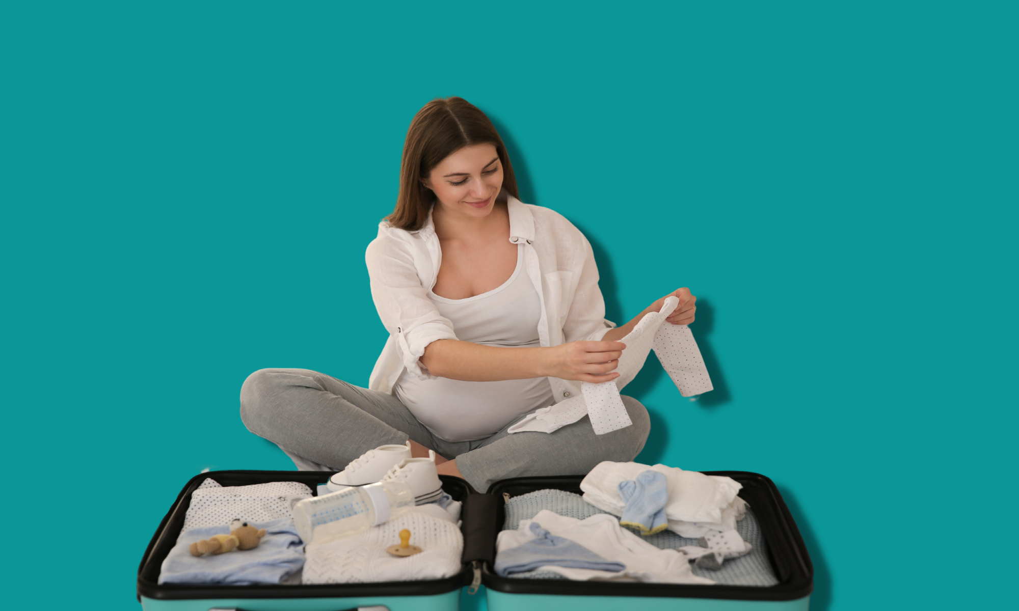 Soyez bien préparée grâce à notre check-list pour votre valise de maternité