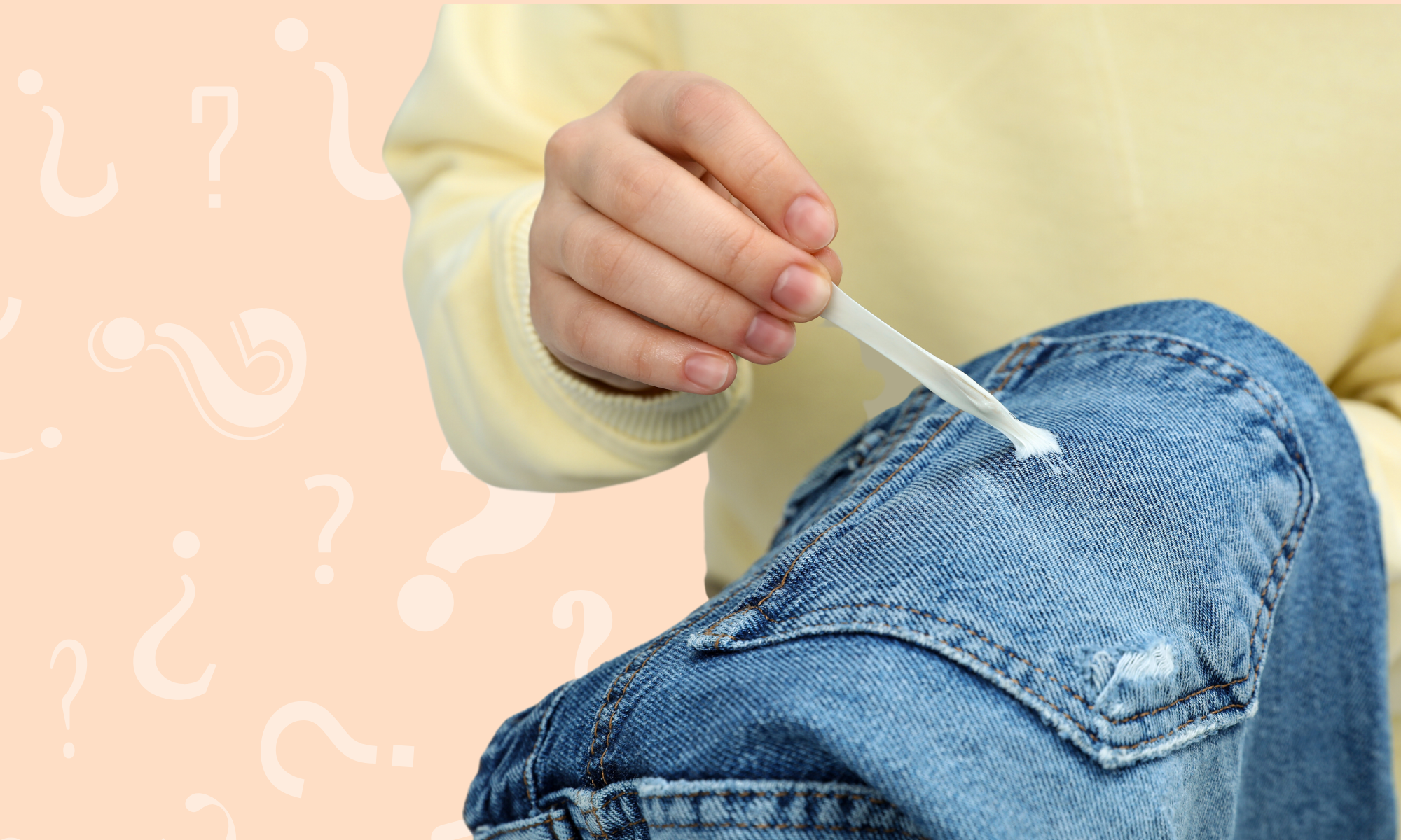 Comment enlever chewing gum sur vetement