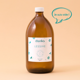 flacon verre lessive