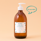 flacon verre liquide vaisselle