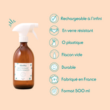 flacon verre nettoyant multi usages