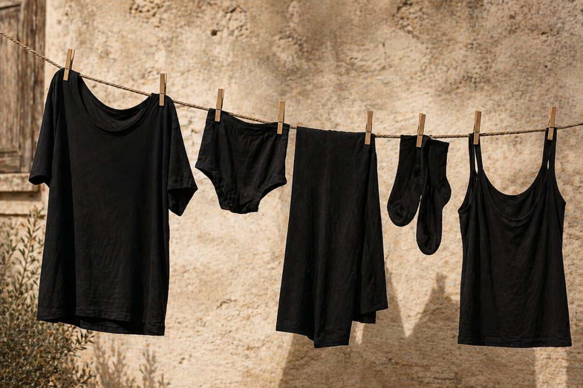 Comment raviver la couleur des vêtements noirs ?