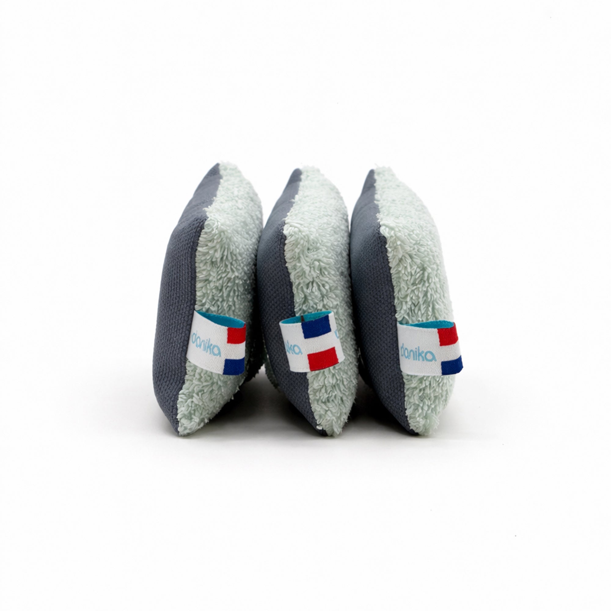 Lot de trois éponge durables
