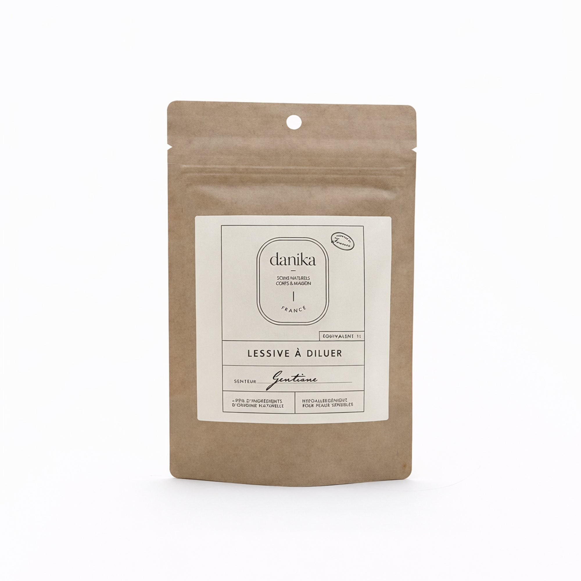 Recharge de lessive gentiane