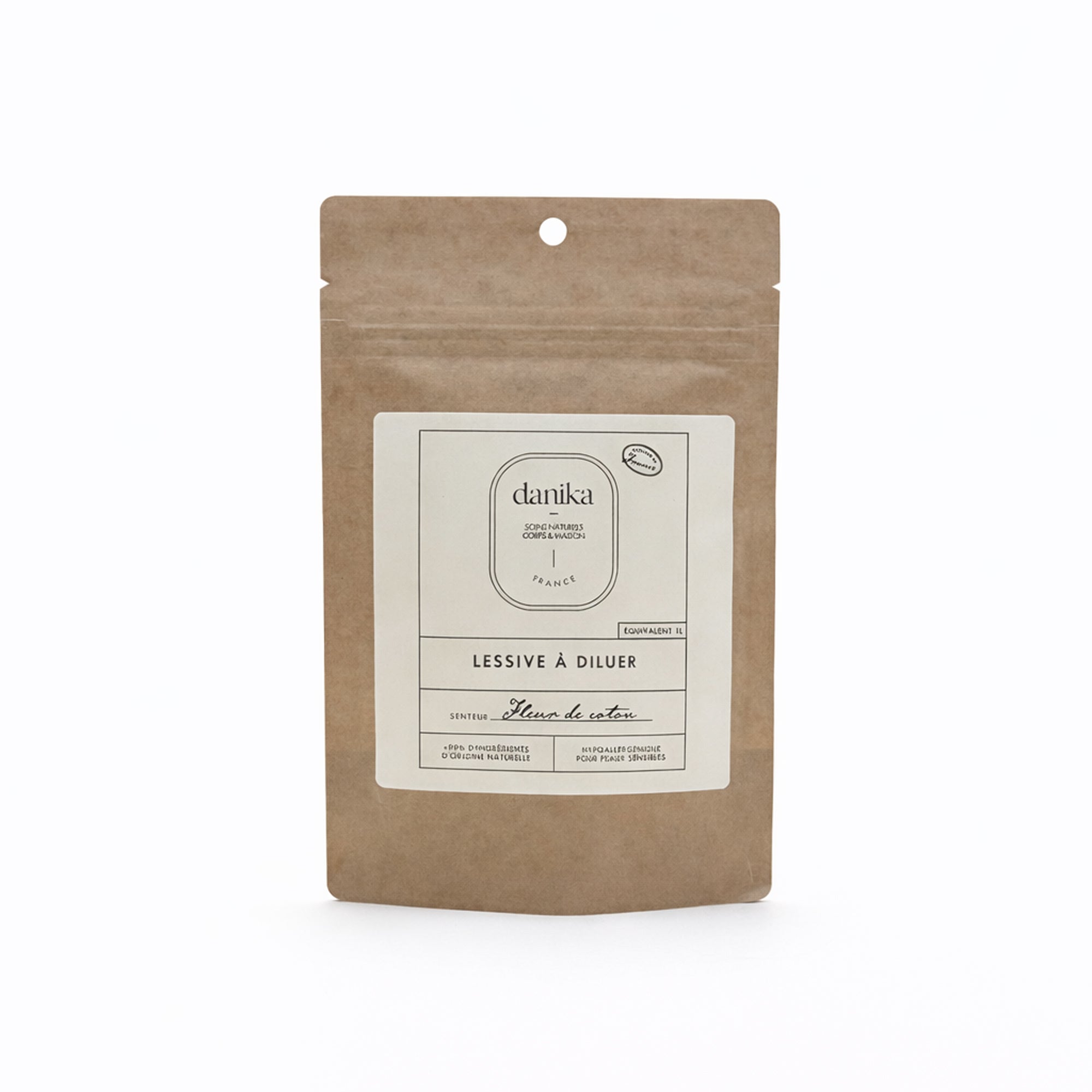 Une recharge de lessive fleur de coton