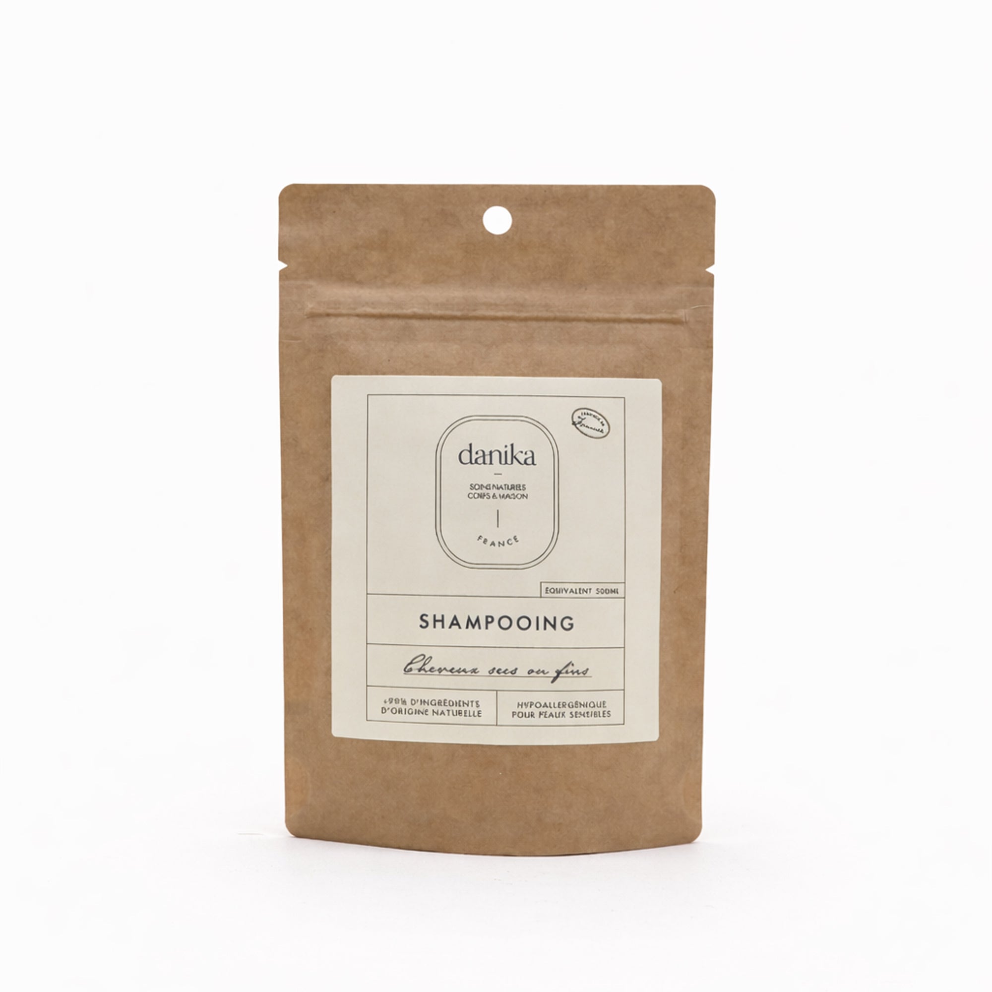 Une recharge de shampoing pour cheveux secs ou fins