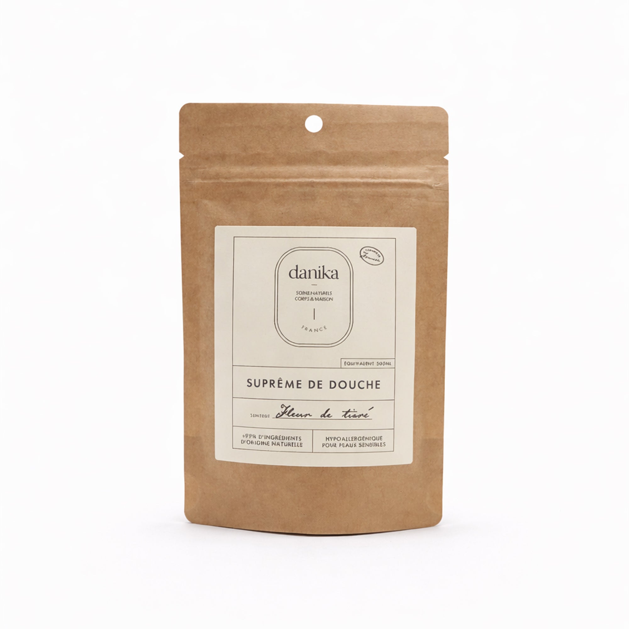 Une recharge de suprême de douche