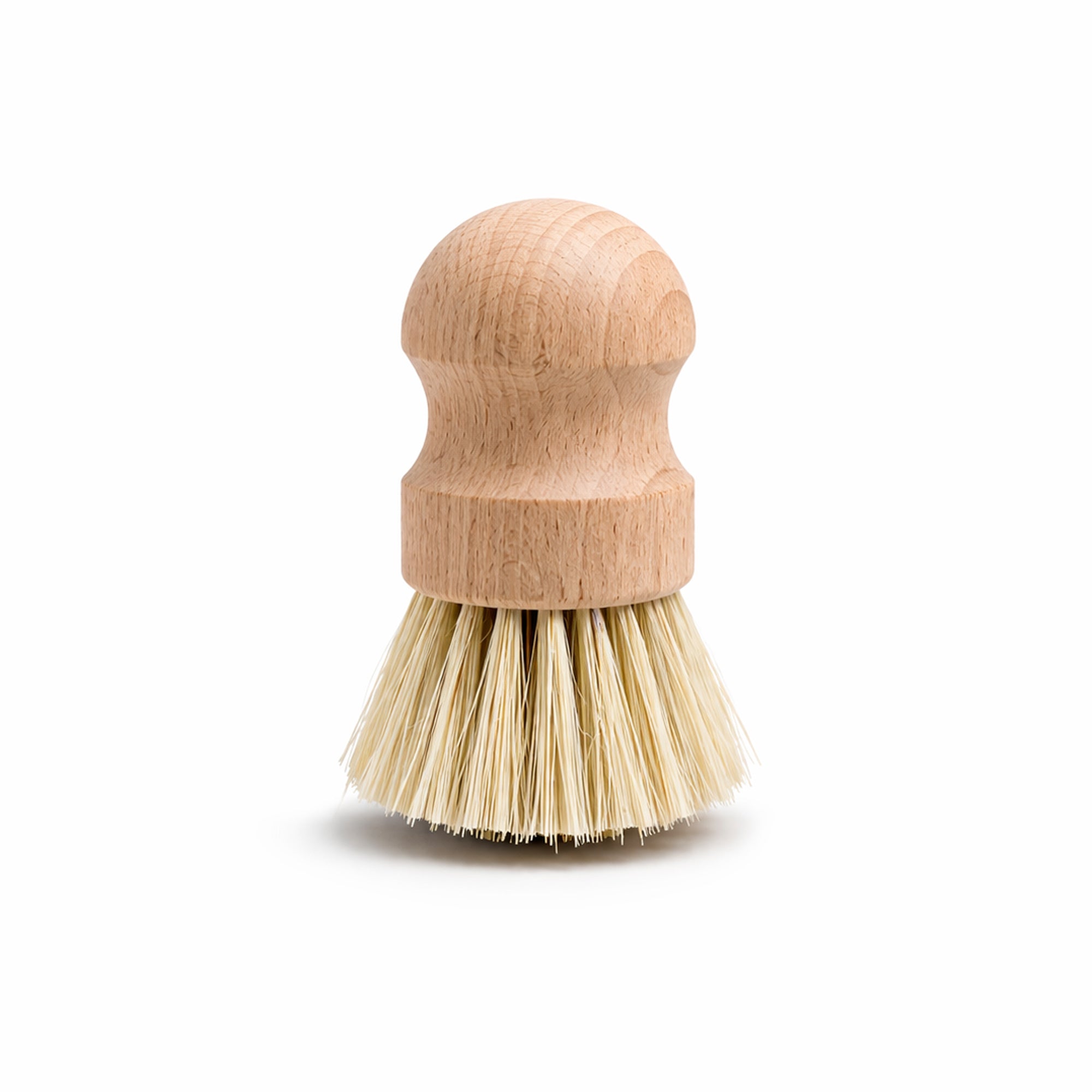 Brosse en bois et fibres de tampico
