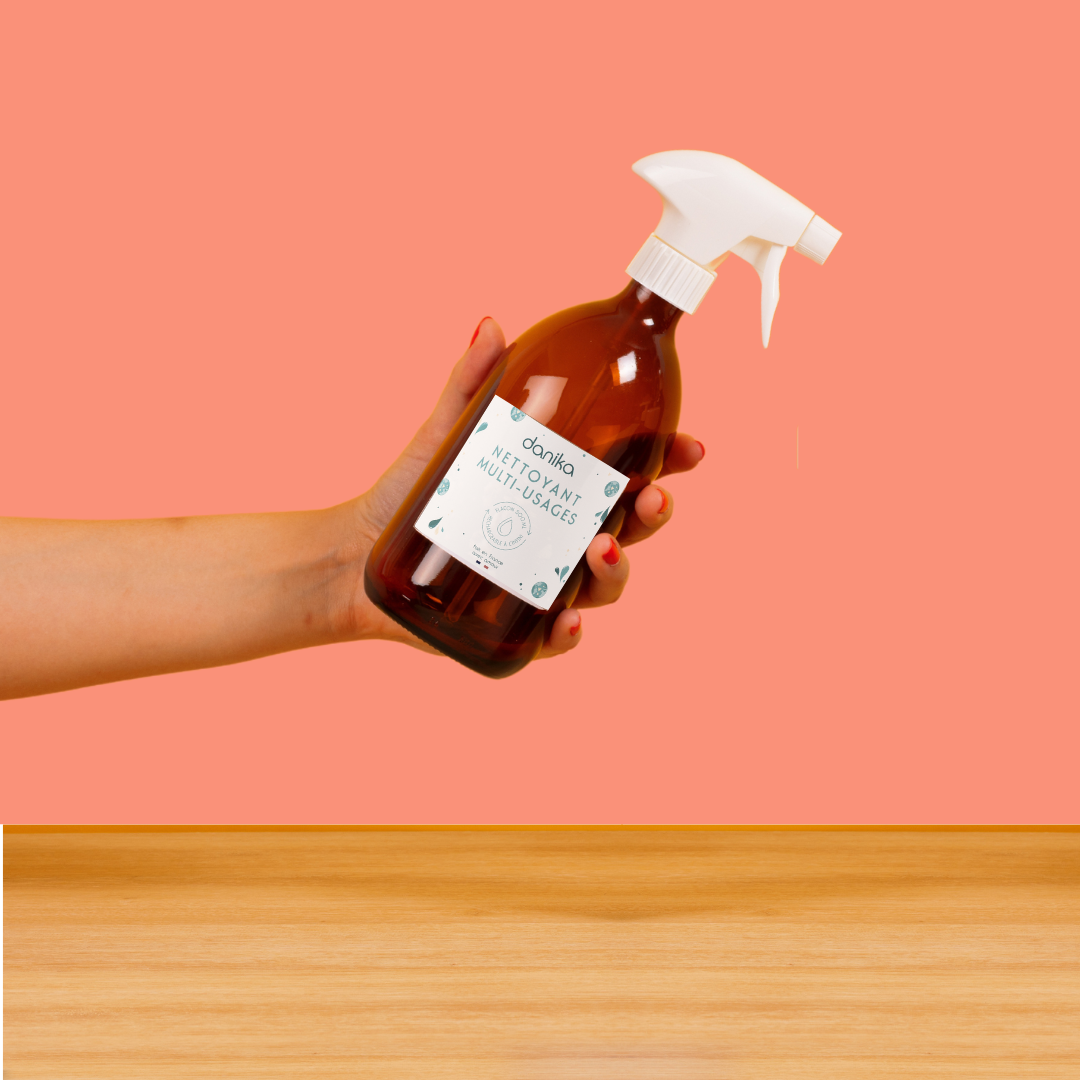 flacon verre nettoyant multi usages